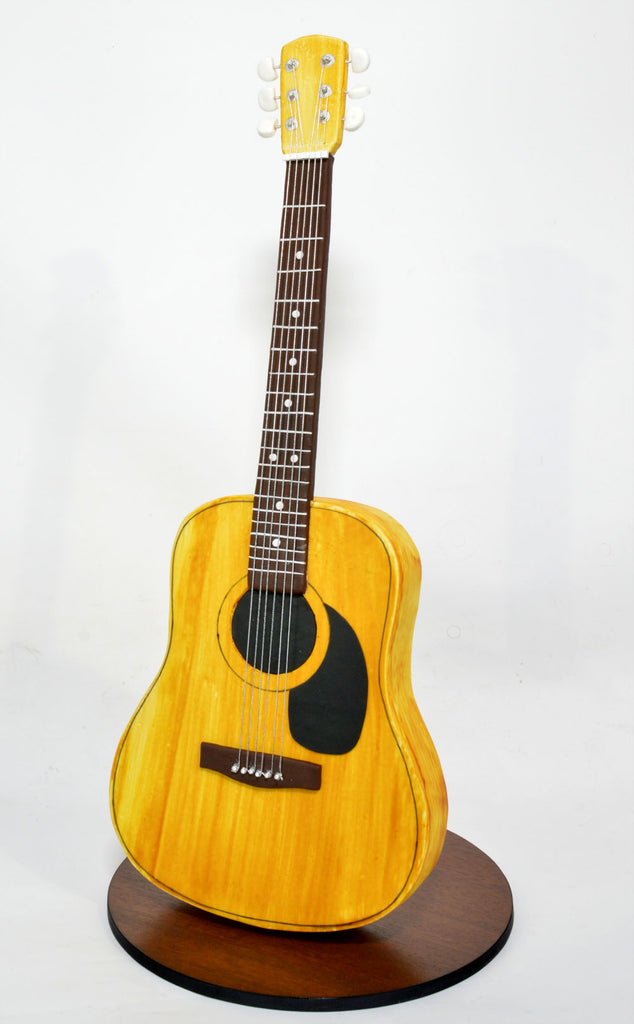 Accoustic Guitar Cake Structure