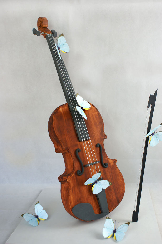 Violin Cake Structure