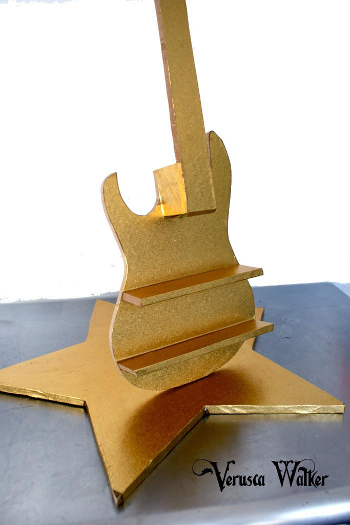 Electrical Guitar Cake Structure