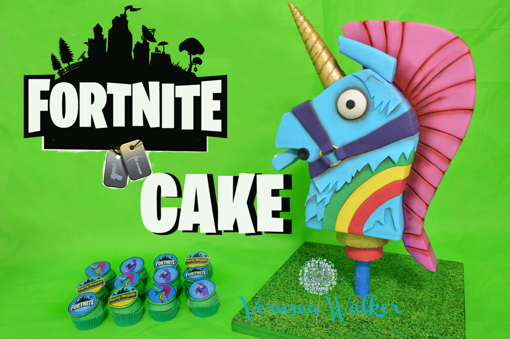 Fortnite Pick Axe 3D Cake