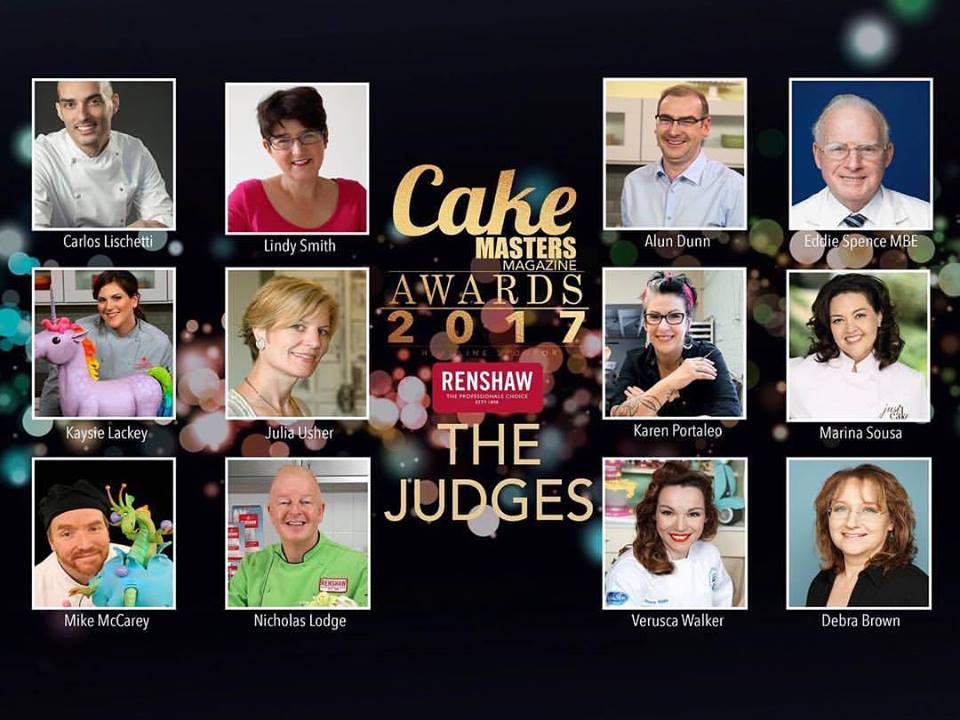 Verusca Walker Judge for Cake Masters Awards 2017