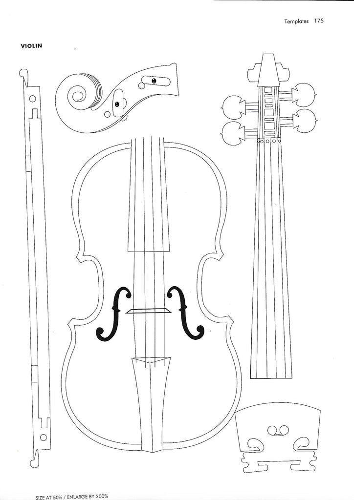 Violin Cake Structure